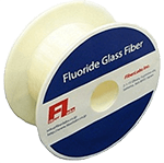 Non-doped single mode fluoride fiber